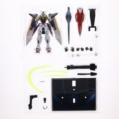 METAL ROBOT Damashii Wing Gundam W Ver ANIME Diecast Opened Used Japan