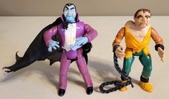 Vintage Kenner Real Ghostbusters Dracula & Quasimodo Monsters. Both Complete!
