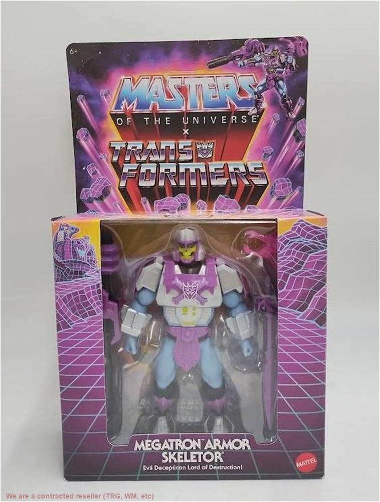 MOTU Origins & Transformers Megatron Armor Skeletor Action Figure, SEE DETAILS