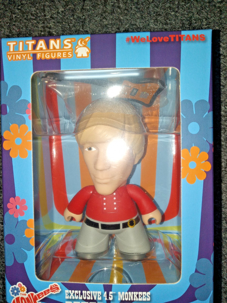 Titans Vinyl Figures: The Monkees Peter Titan 4.5″ New In Box 2017