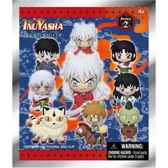 3D Figural Bag Clip InuYasha Series 2 Pack [1 RANDOM Figure]