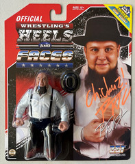 ZST Heels and Faces ECW Amish RoadKill Retro Style Figure Autographed Signed ORG