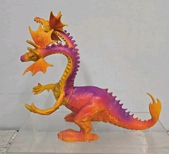 Vintage 1982 ARCO The Other World Gaifand Two Headed Orange Dragon