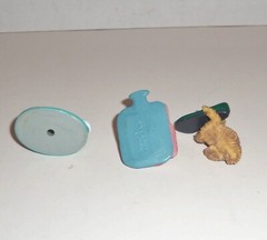 ’94-95 Vintage 1990’s Kitty Puppy In My Pocket M.E.G. Miniature Figures Lot of 3