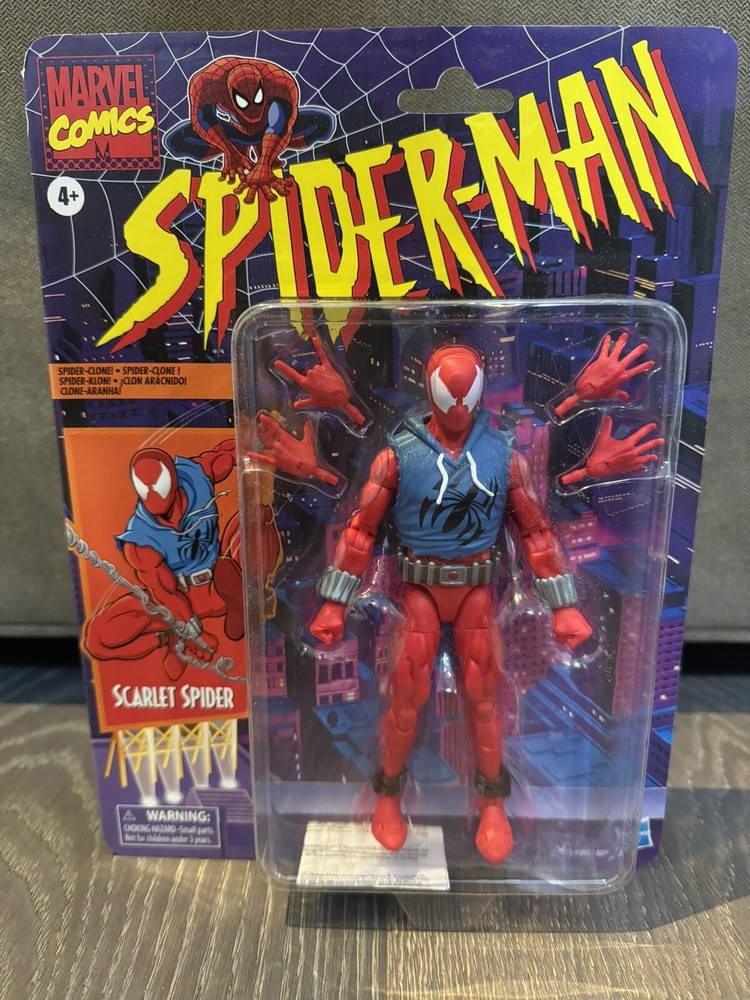 Marvel Legends Series Scarlet Spider Spider-Man Ben Reilly Hasbro New mint