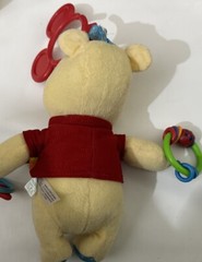 Winnie The Pooh Disney Baby Toy Crib Stroller Teether Rattle Plush