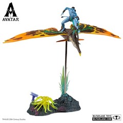 Avatar: The Way Of Water Jake Sully & Skimwing Deluxe Action Figure Set