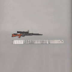 3D Printed 1:6 French FR-F2 Sniper Rifle Model for Action Figures Toy Gun Gift