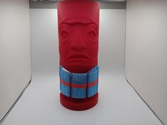 Retro Master Control MCP statue / lamp 3D Printed for Tron vintage style display