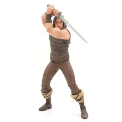 Conan The Barbarian Temple of the Serpent 7-Inch NECA (2009) Repaired Sword