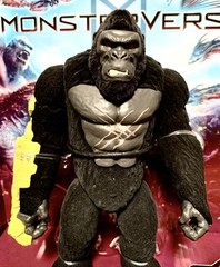 NEW Godzilla x Kong The New Empire: Kong Real Feel Fur 6in Action Figure