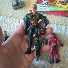 Vintage 2003 Lanard The Corps 4” Action Figures Fully Jointed Lot Of 4