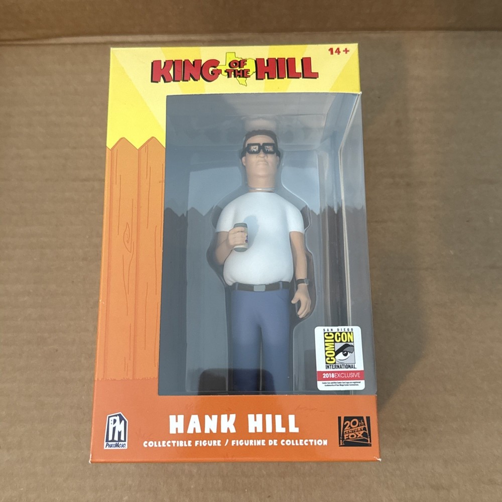 Hank Hill – King of the Hill – SDCC 2018 Exclusive 5 Inch Vinyl Figure NIB