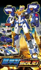 [2025 NEW] SAMG Metal Cardbot S Season 2 BLUECOP TRINITY 3-in-1 Combined Robot