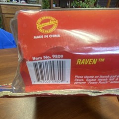 Original San Francisco Toymakers WCW Raven Action Figure 9809 Boxed