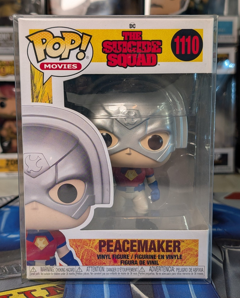 VAULTED Hyper Rare Funko Pop! Movies The Suicide Squad Peacemaker #1110