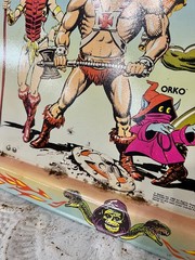 Vintage He-Man Mattel Masters of the Universe TV Tray 1982