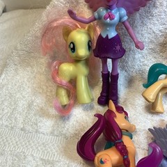 Various My Little Pony Toy Figure LOT Vintage & New Generation Over 25 Pony Lot