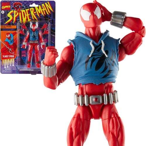 IN STOCK! Spider-Man Marvel Legends Comic 6-inch Scarlet Spider AF by HASBRO