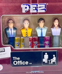 PEZ “The Office” Set-Dunder Mifflin Briefcase (Michael Jim Dwight Pam) BRAND NEW