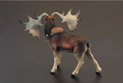 1/6 Simulation Megalocerosr Deer Animal Model For 12″Action Scene 15.2*12.3cm