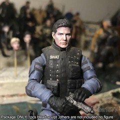 Premium 1/18 Supernatural Dean Winchester Head Sculpt Man Head For 3.75″ Figure