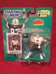Starting Lineup NFL SLU 2000-01 Collector Club Figure & Card Cade McNOWN Bears