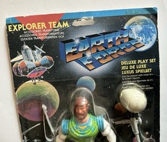 VINTAGE EARTH FORCE RED ACTION FIGURE PACE TOYS NEW 1986