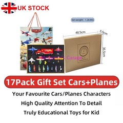 Disney Pixar Lightning McQueen Diecast Car Set Color Gift Box Alloy Toy For Kids