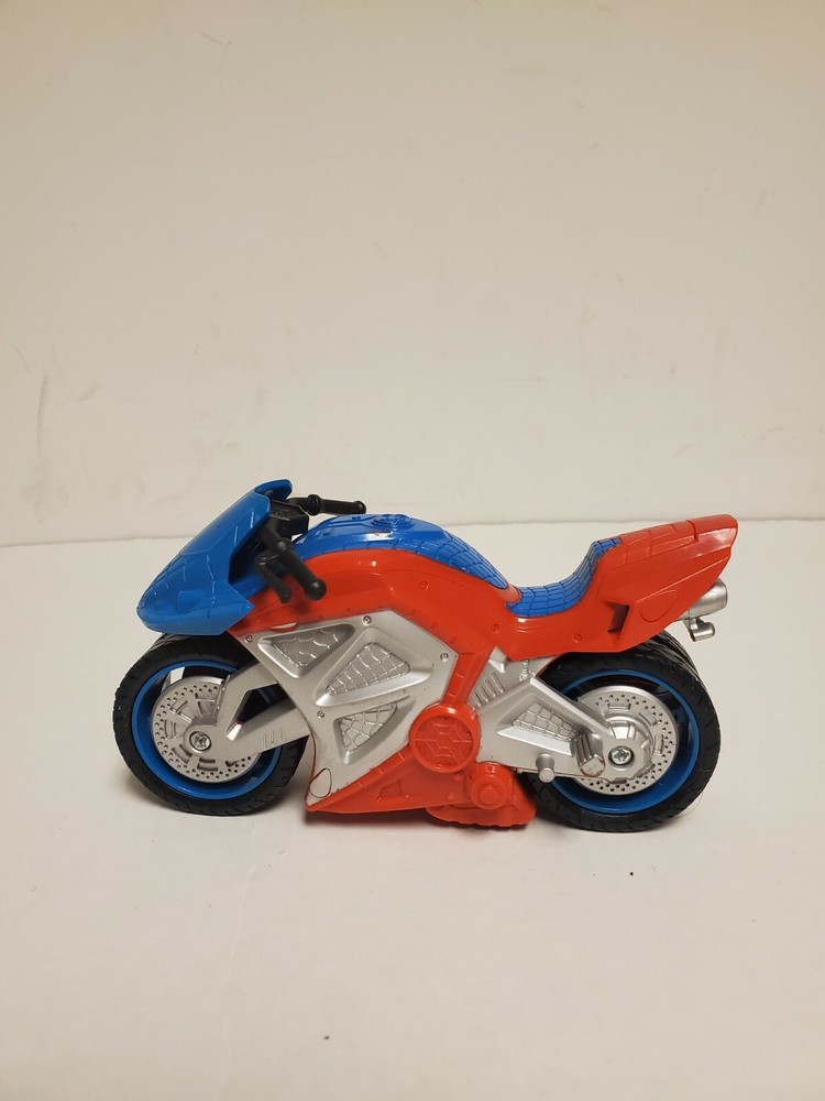 2007 Spiderman Motorcycle 6″