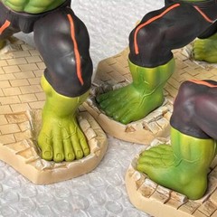 Hulk Muscle Model Super Hero pvc Figure Toy Ornament Gift Collectible Anime Gift