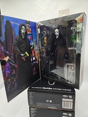 Lot Of (3) Neca Ghostface Ultimate: Manhattan 2023, Inferno Comic-Con Full Set