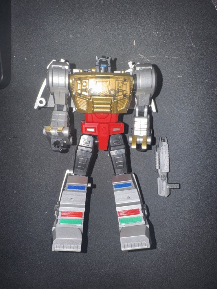 New MechFans Toys MF-25 Grimlock Metal Coated Version MFT Action Figure As-is