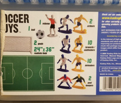 Kaskey Kids Soccer Guys Action Figures Set w/ case 30 Figures + Ball