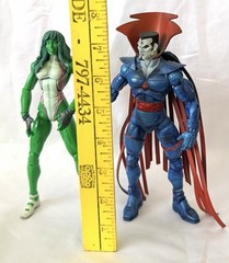 13 Marvel Legends Lot Sasquatch Wendigo Warlock Namor Rouge Iron Man Mandarin