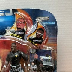 DUDLEY BOYZ WRESTLING FIGURE SET WRESTLEMANIA 2000 LADDER MATCH ON CARD RARE