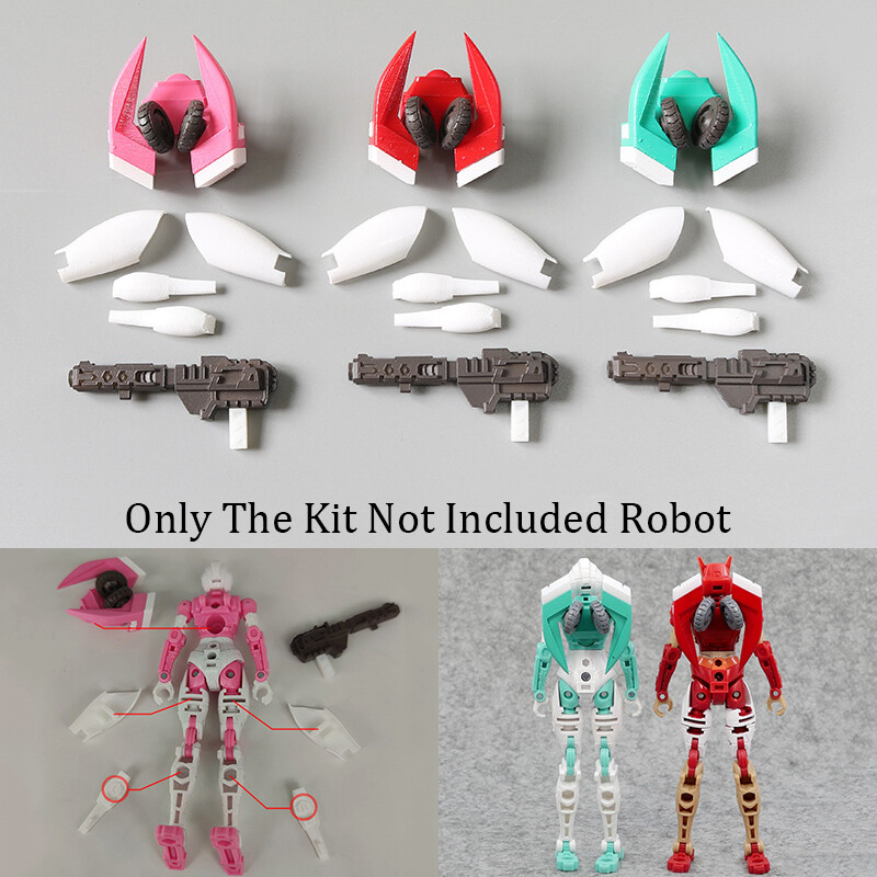 For Siege Earthrise Arcee Lifeline Elita-1 Gun Backpack Leg Filler Upgrade Kits