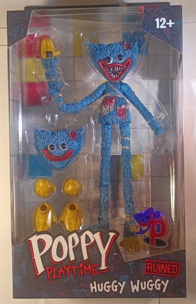 Poppy Playtime Ruined Huggy Wuggy 7 Inch Action Figure MacFarlane Toys In Stock