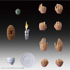 SAS JoJo Part 5 Giorno Giovanna Bruno Bucciarati 6 in Action figure Set Super