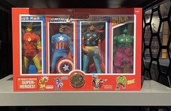 Disney Parks 2026 Mego Marvel Avengers 4 Pk Thor Hulk Captain America Iron Man
