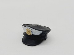 Police Officer Hat 1/18 scale – Boss Fight Studio HACKS Vitruvian Armory