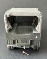 Indiana Jones 1:18 WWII German “Fabric” Cargo Truck 3.75 Raiders Of The Lost Ark