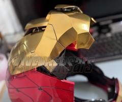 AUTOKING Iron Man MK5 1:1 Helmet Wearable Voice-control Mask Halloween Cosplay