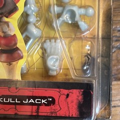 NEW & SEALED! 2003 Hasbro Xevoz Unnatural Skull Rare Jack Figure *MISSING PIECE*