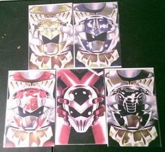 JASON DAVID FRANK SIGNED COMICS & Power Rangers X TMNT Figures Full Set Bundle