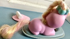 Vintage My PoNY KittY PrettY LittLe LOT 80s PiNK PuRPLE PaW EXTRA 1989 MateL HTF