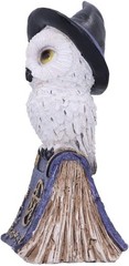 Nemesis Now Avian Spell Owl Figurine Purple 12.5cm, Resin, Blue Avian Spell Figu