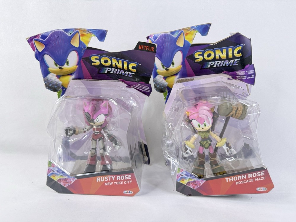 Rusty Rose & Thorn Sonic Prime Netflix Sonic the Hedgehog 5″ Action Figure New