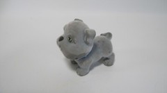 Puppy in My Pocket Flocked Dog Lot & Miniature Pound Puppy Set of 4