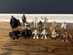 2000’s Star Wars Action Figures Various Years & Conditions – Lot Of 15
